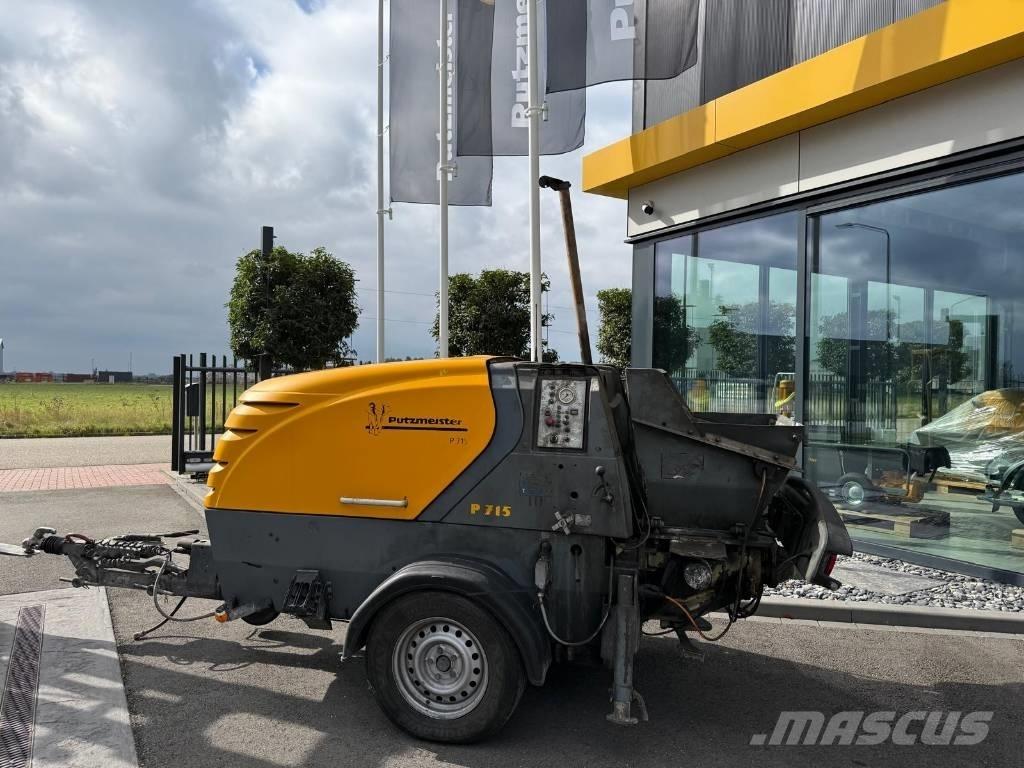 Putzmeister P 715 TD Beton pompaları