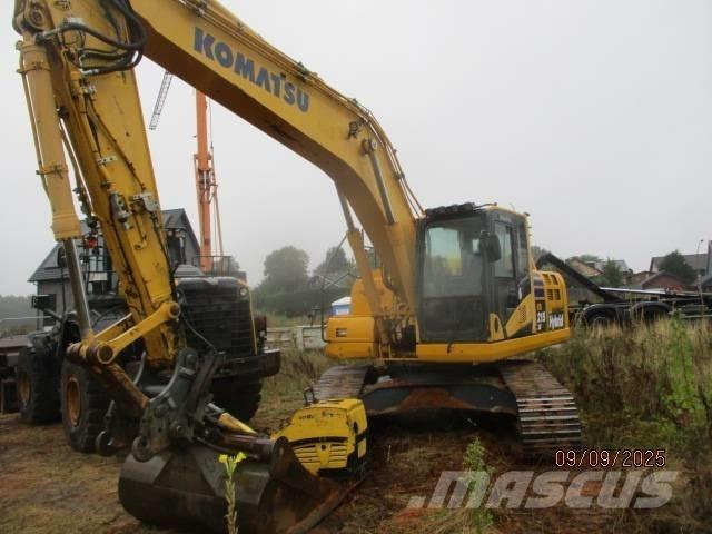 Komatsu HR 215 Paletli ekskavatörler