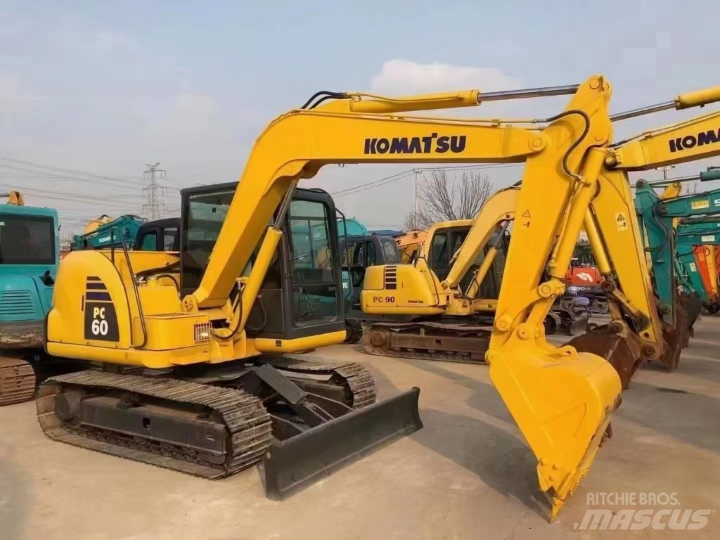 Komatsu PC60-8 Mini ekskavatörler, 7 tona dek