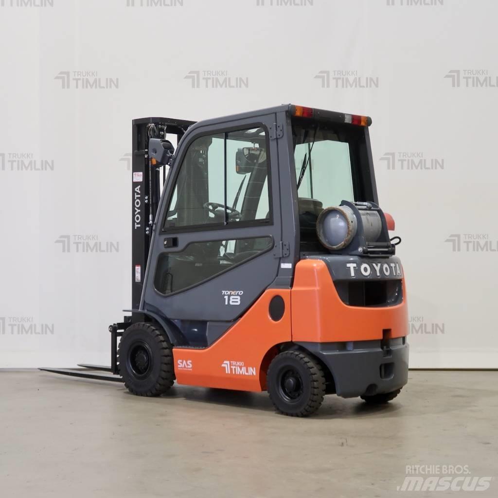 Toyota 02-8FGF18 LPG'li forkliftler