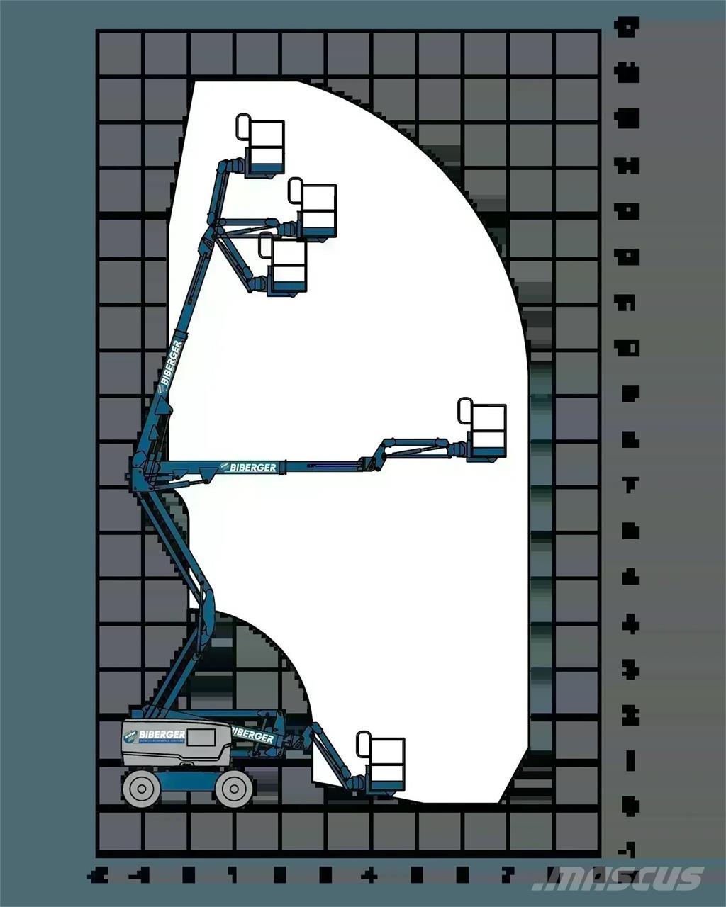 Genie Z45 XC Körüklü personel platformları