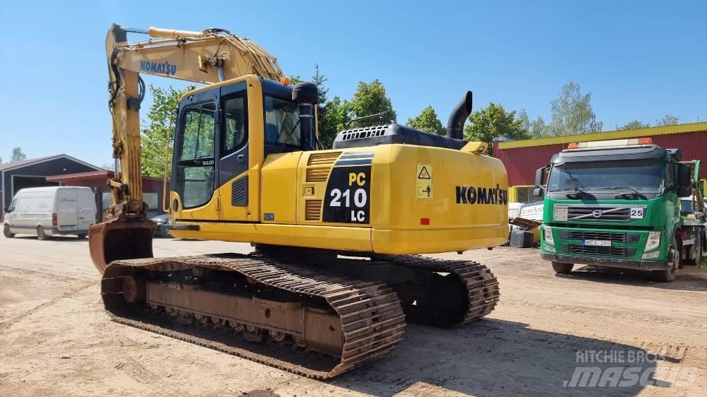 Komatsu PC 210 LC-8 Paletli ekskavatörler