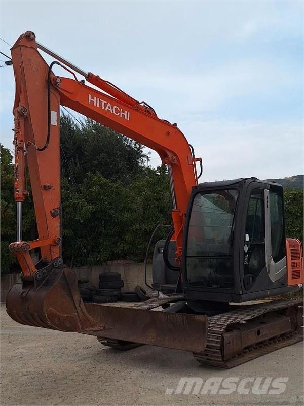 Hitachi ZX70LC Mini ekskavatörler, 7 tona dek