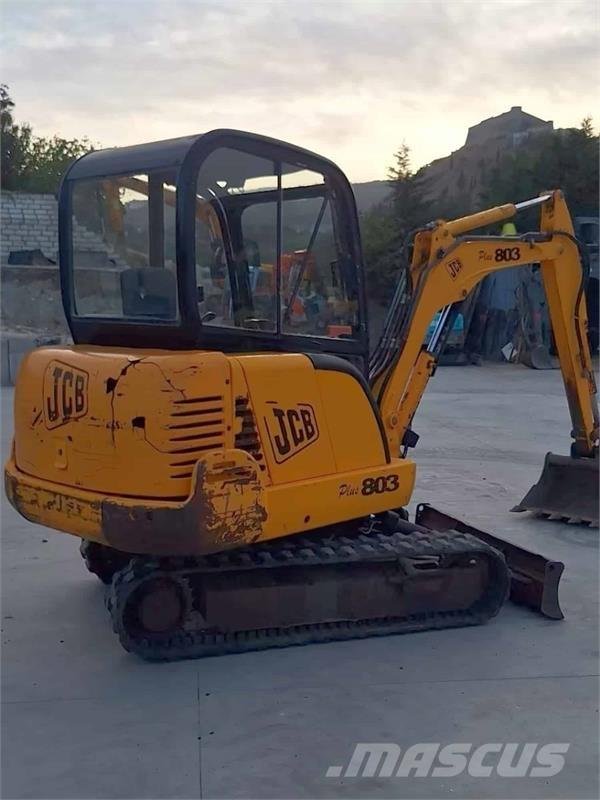 JCB 803 Mini ekskavatörler, 7 tona dek