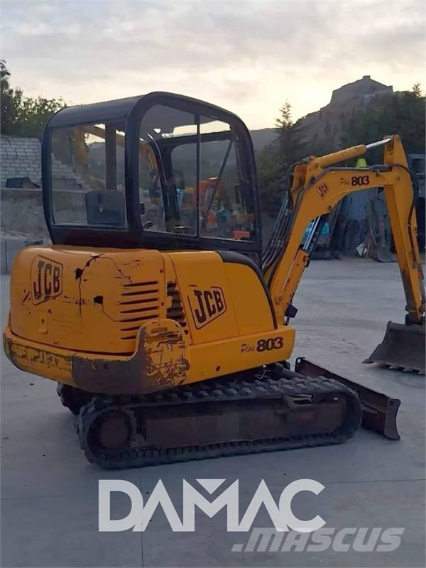 JCB 803 Mini ekskavatörler, 7 tona dek