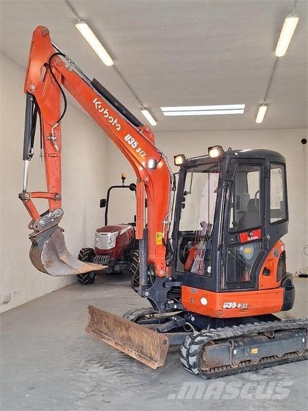 Kubota U35-3a3 Mini ekskavatörler, 7 tona dek