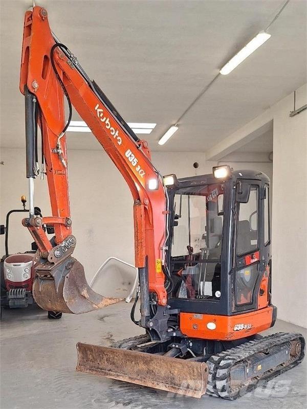 Kubota U35-3a3 Mini ekskavatörler, 7 tona dek