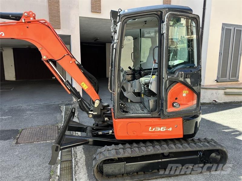 Kubota U36-4 Mini ekskavatörler, 7 tona dek