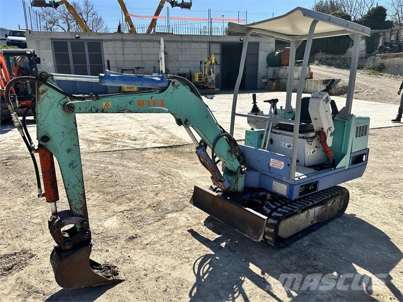  UTEX 1.3 Mini ekskavatörler, 7 tona dek