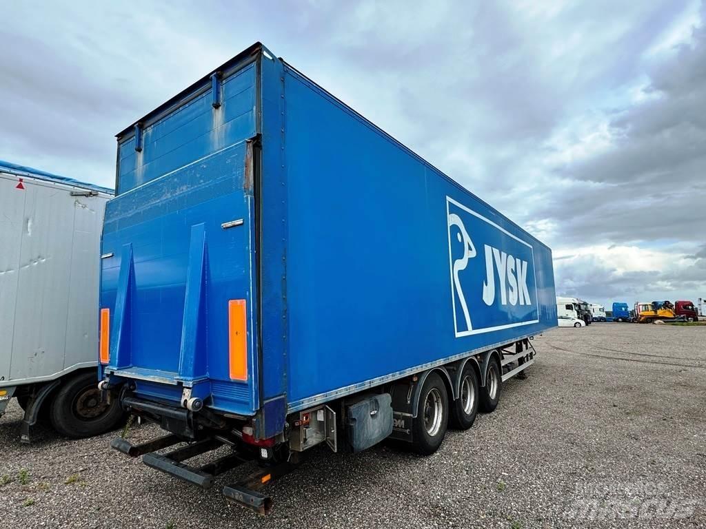 Fruehauf Lift Kapali kasa yari römorklar