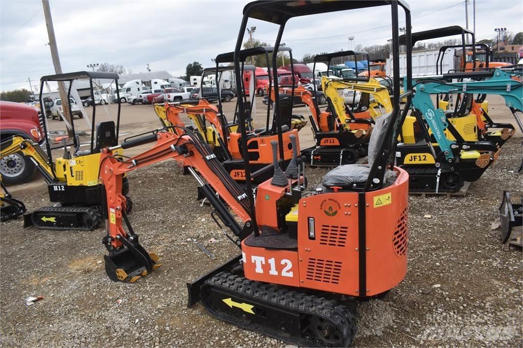 AGROTK T12 Mini ekskavatörler, 7 tona dek