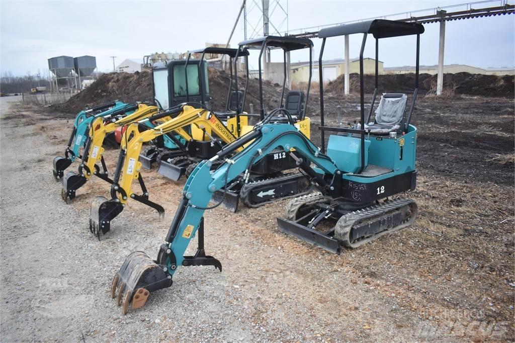 AGROTK T12 Mini ekskavatörler, 7 tona dek