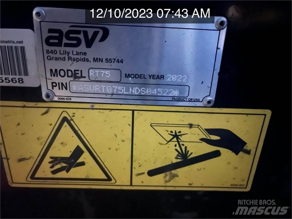 ASV POSI-TRACK RT75 Skid steer loderler