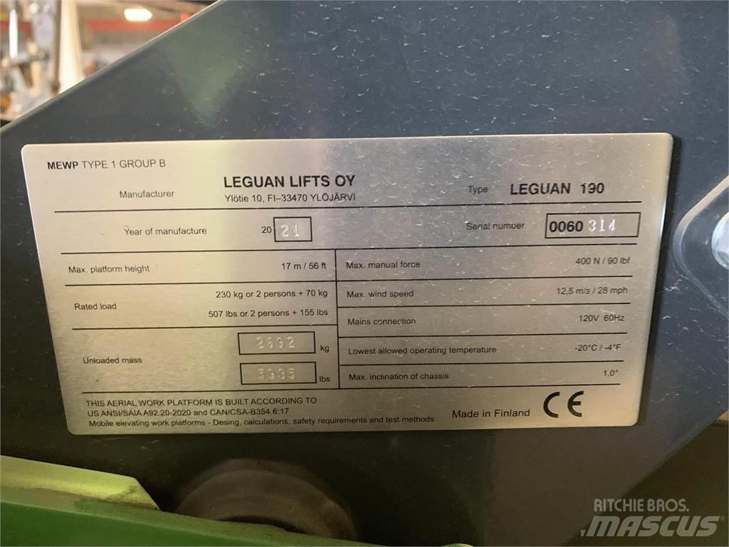 Avant LEGUAN 190 Körüklü personel platformları
