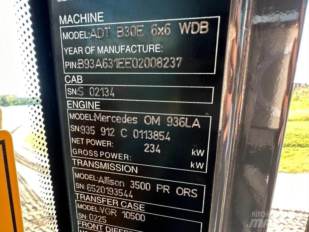 Bell B30E Belden kirma kaya kamyonu