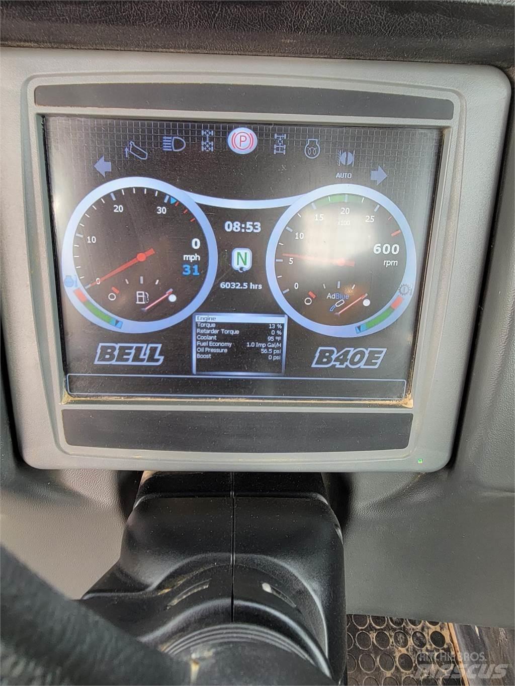 Bell B40E Belden kirma kaya kamyonu