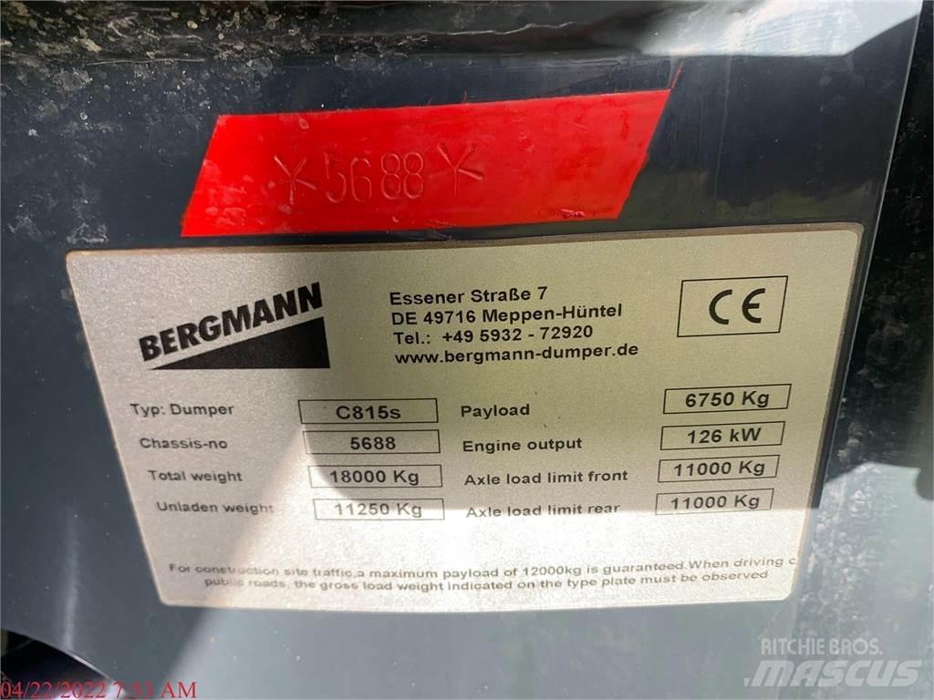 Bergmann C815S Su tankerleri