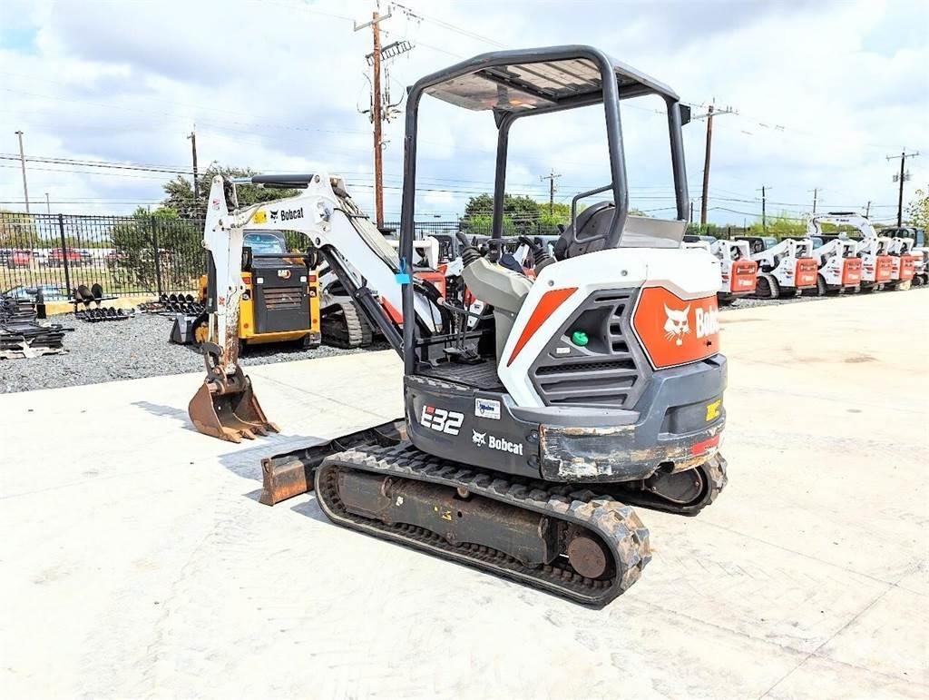 Bobcat E32I Mini ekskavatörler, 7 tona dek