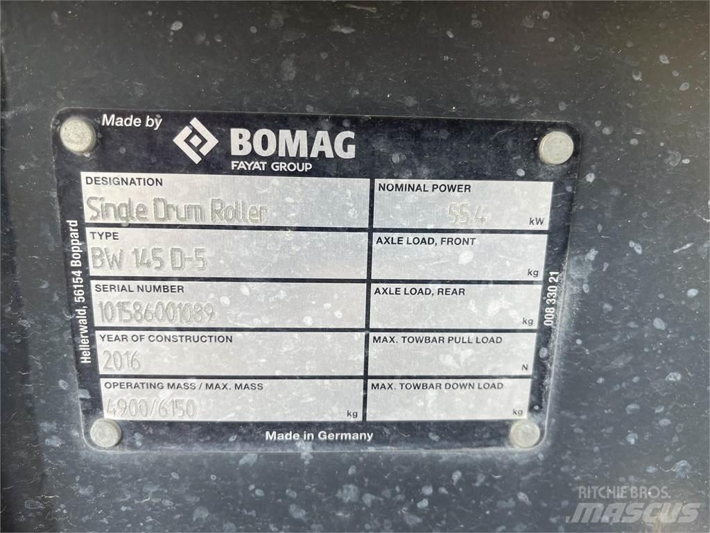 Bomag BW145D-5 Çift tamburlu silindirler