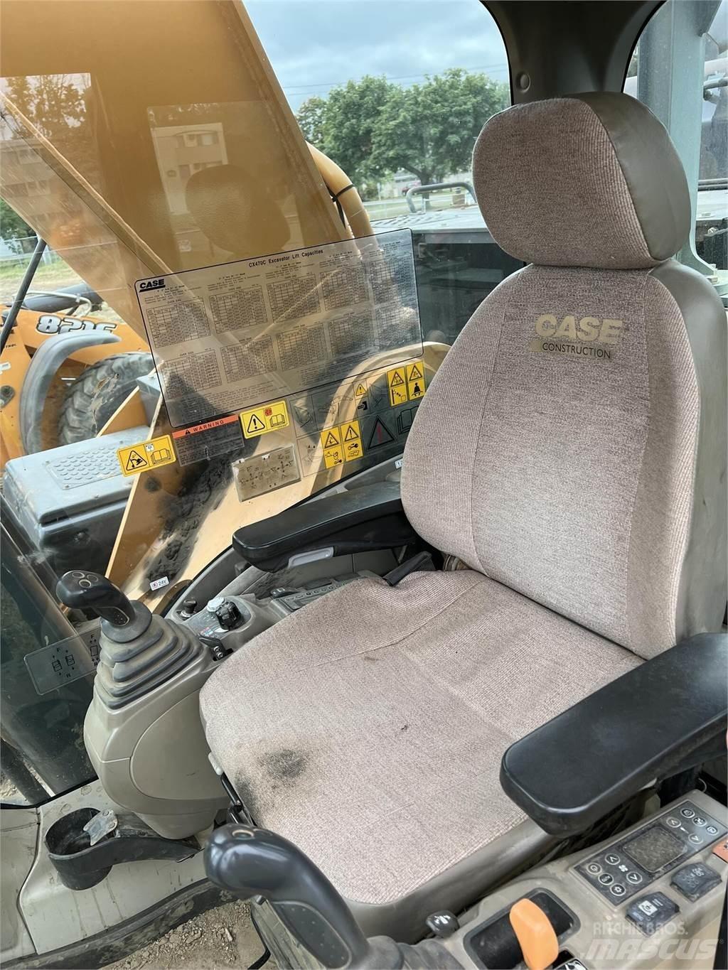 CASE CX470C Paletli ekskavatörler