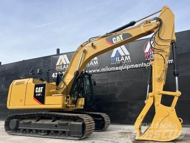 CAT 316FL Paletli ekskavatörler