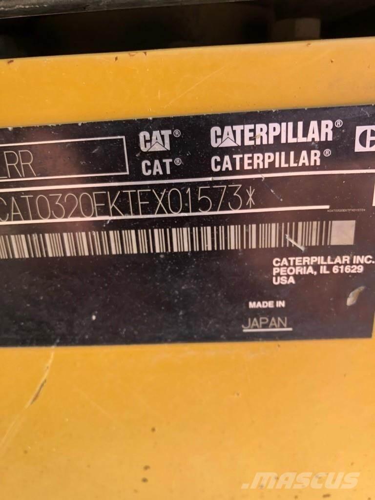 CAT 320ELRR Paletli ekskavatörler