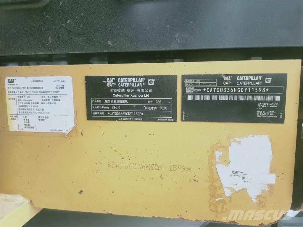 CAT 336 Paletli ekskavatörler