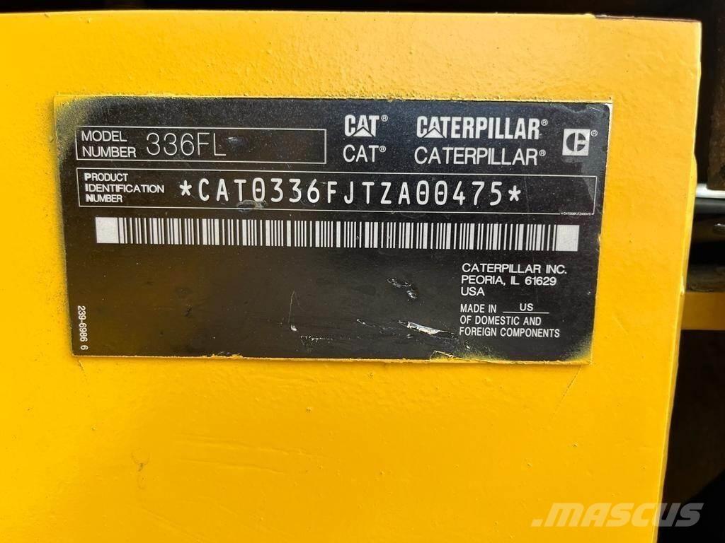 CAT 336FL Paletli ekskavatörler