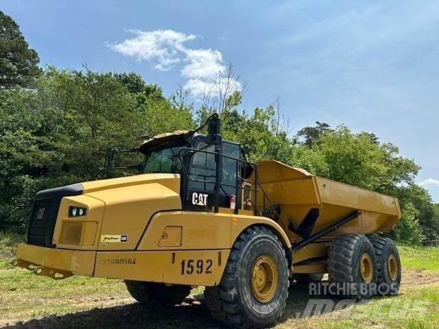 CAT 745 Belden kirma kaya kamyonu