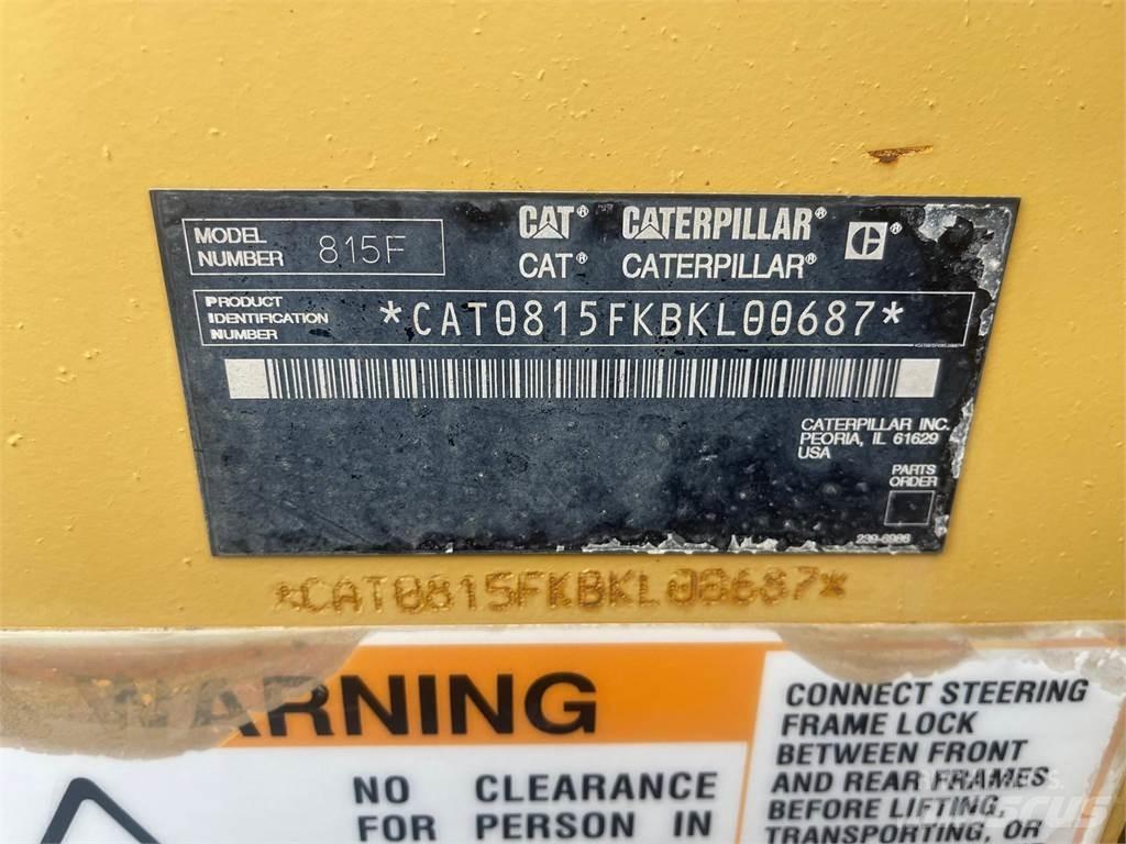 CAT 815F Atik eziciler