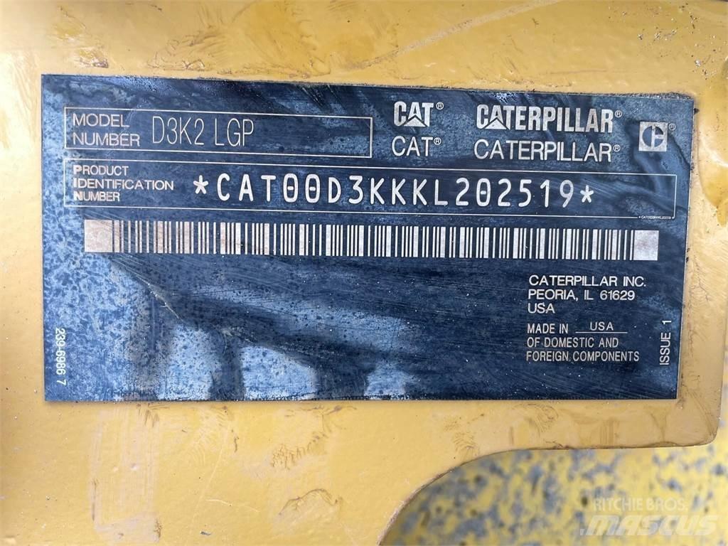 CAT D3K2 LGP Paletli dozerler