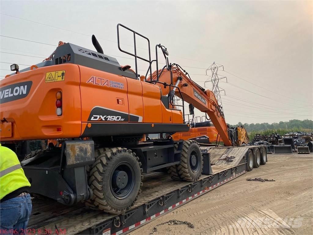 Develon DX190W-5 Lastik tekerli ekskavatörler