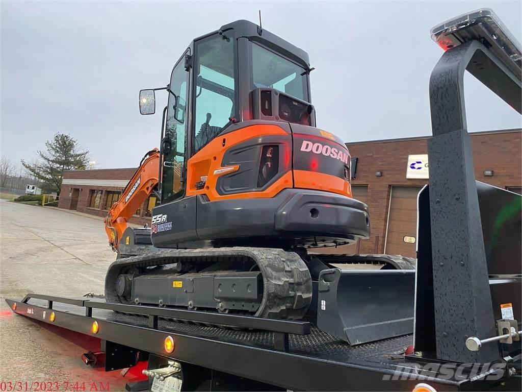 Develon DX55R-7 Mini ekskavatörler, 7 tona dek