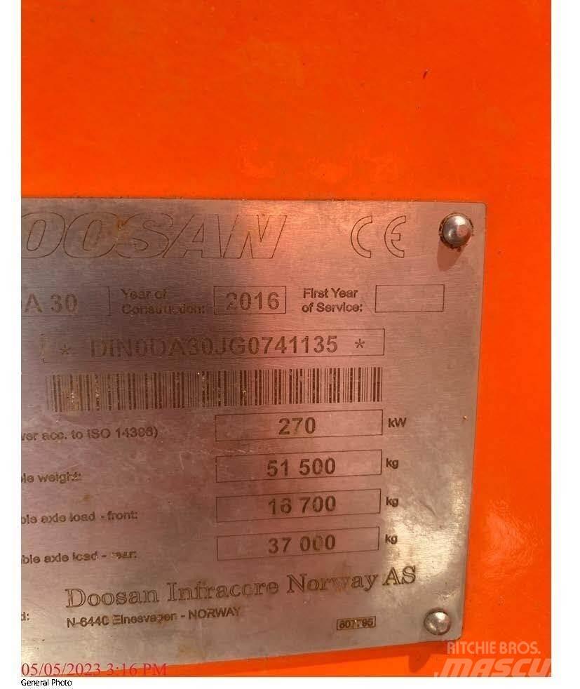 Doosan DA30 Belden kirma kaya kamyonu