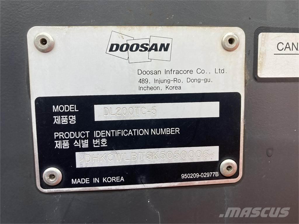 Doosan DL200TC-5 Tekerlekli yükleyiciler
