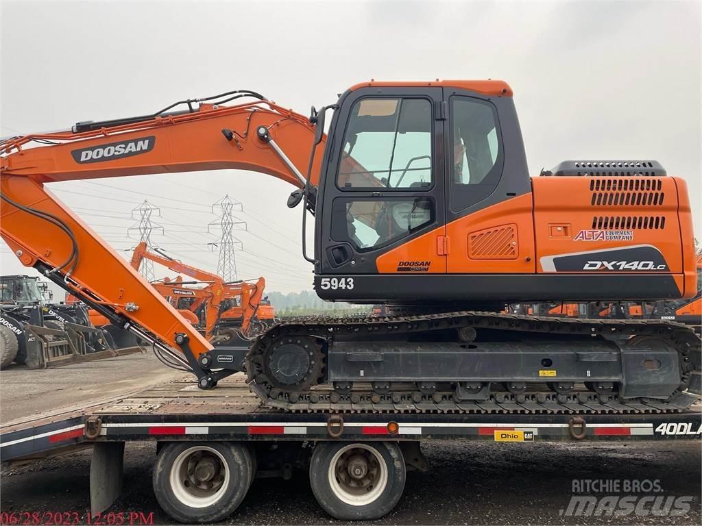 Doosan DX140 LC-5 Paletli ekskavatörler