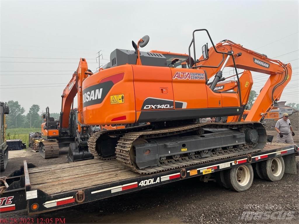 Doosan DX140 LC-5 Paletli ekskavatörler