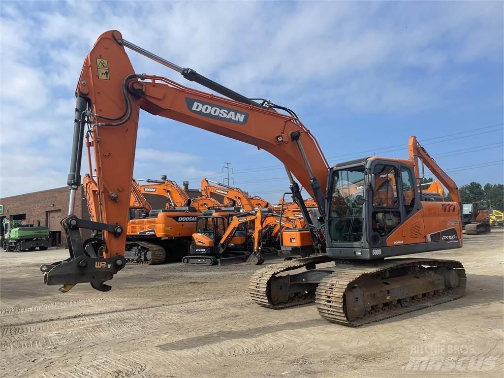 Doosan DX180 LC-5 Paletli ekskavatörler