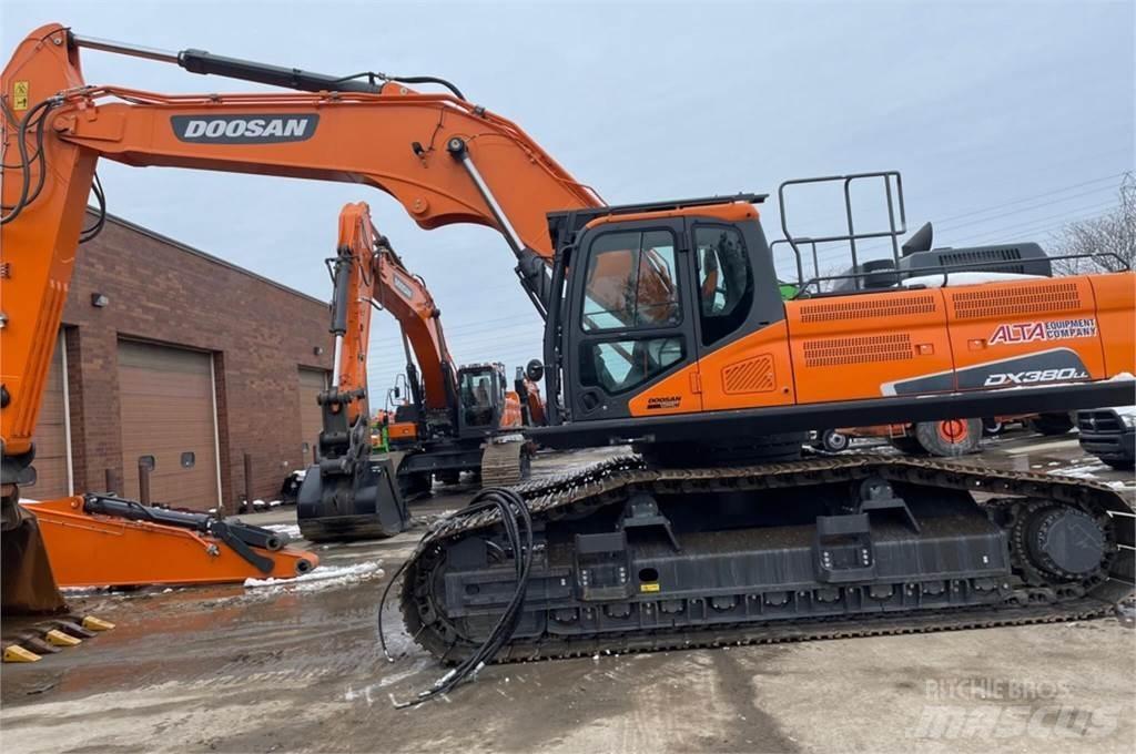 Doosan DX380 LL-5 Paletli ekskavatörler