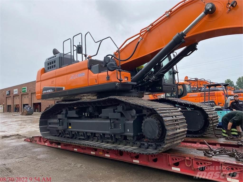 Doosan DX490 LC-5 Paletli ekskavatörler