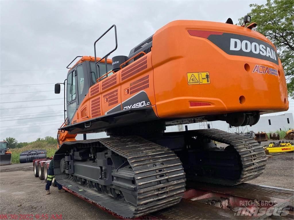Doosan DX490 LC-5 Paletli ekskavatörler