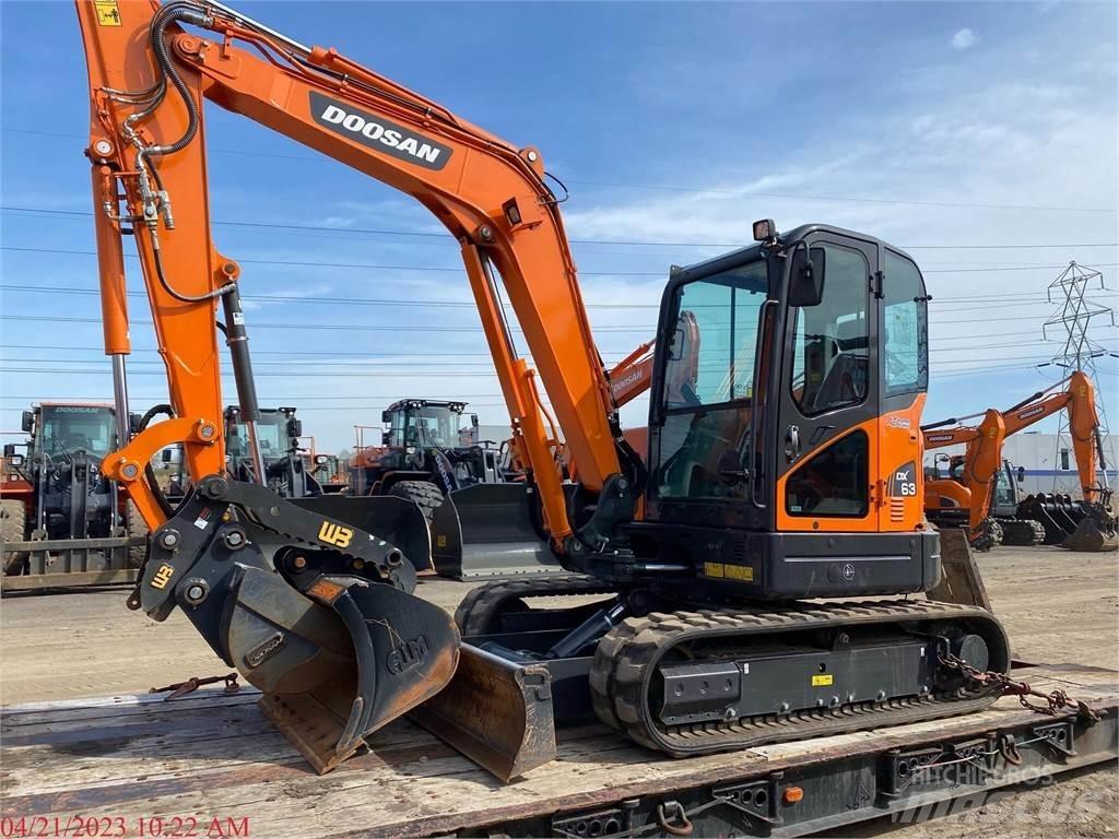 Doosan DX63-3 Paletli ekskavatörler