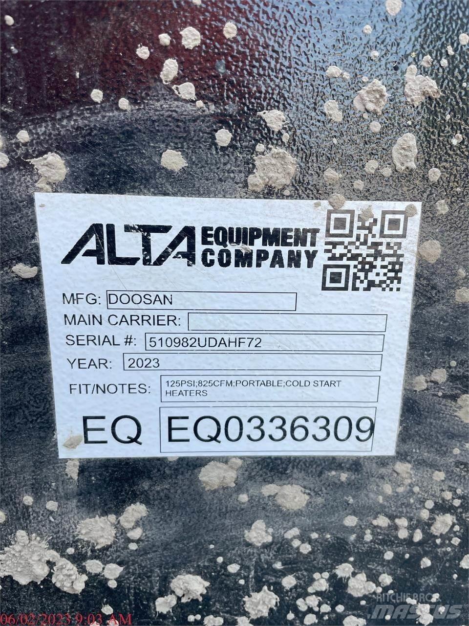 Doosan XP825 Kompresörler