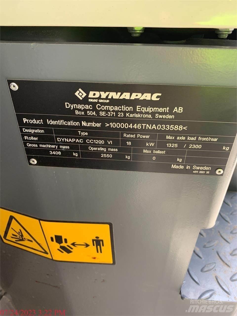 Dynapac CC1200 VI Çift tamburlu silindirler