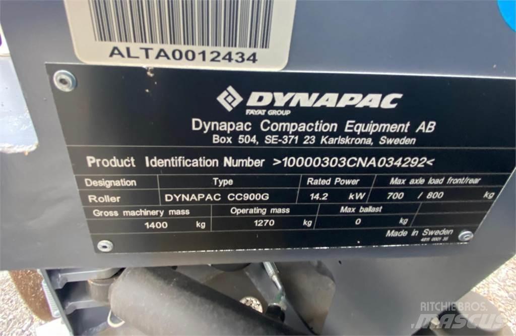 Dynapac CC900G Çift tamburlu silindirler