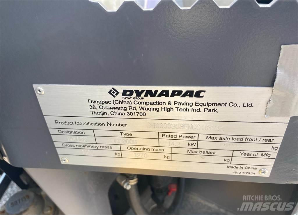 Dynapac CC900G Çift tamburlu silindirler