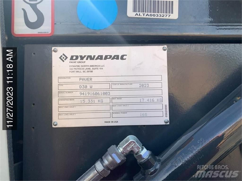 Dynapac D30W Asfalt sericiler