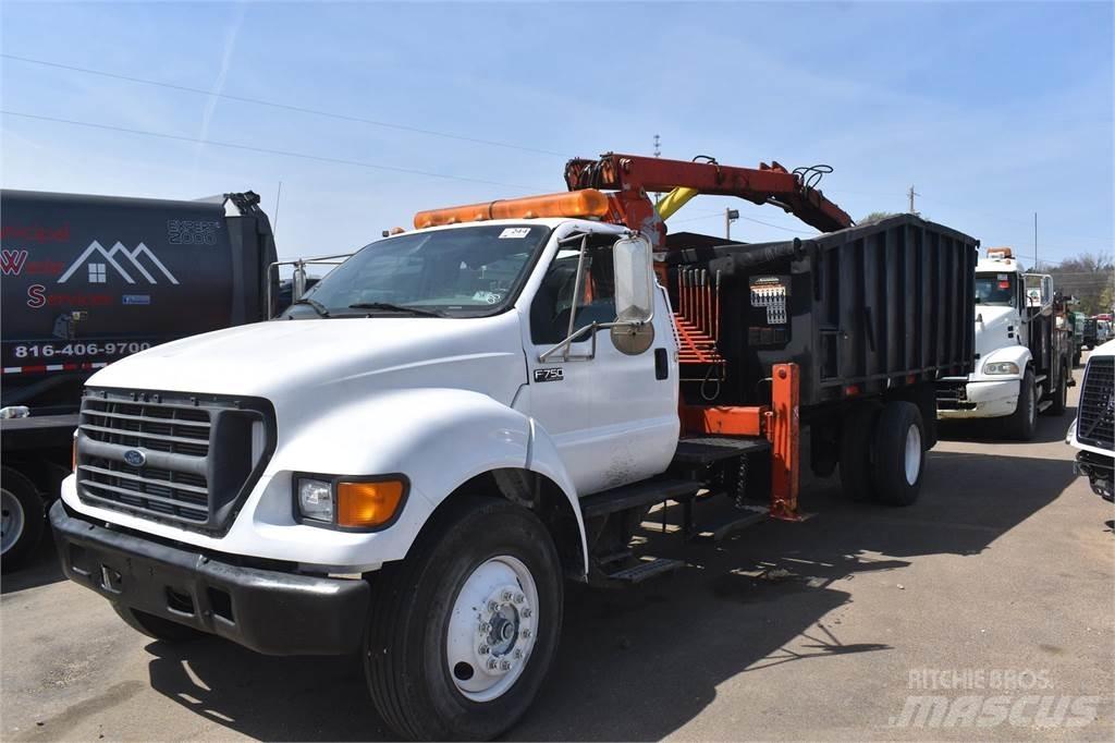 Ford F750 Araç üzeri vinçler