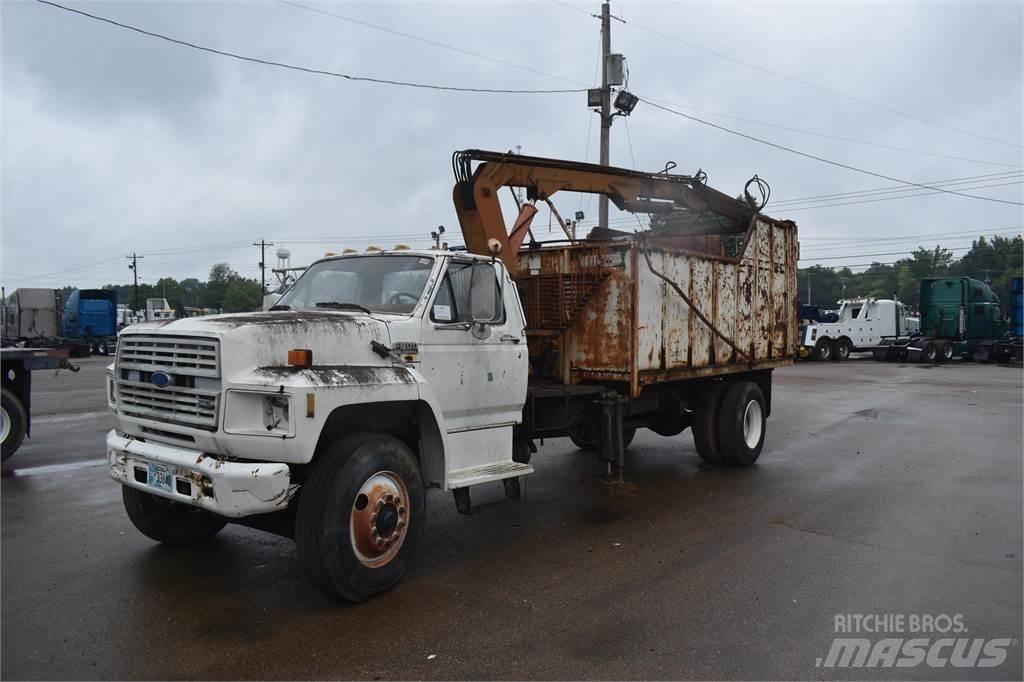 Ford F800 Araç üzeri vinçler