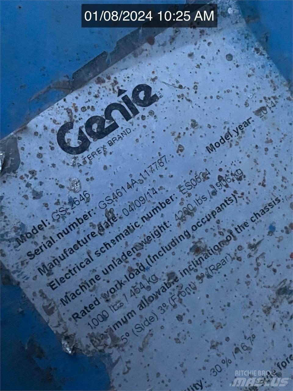 Genie GS2646 Makasli platformlar